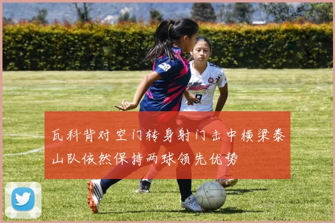 瓦科背对空门转身射门击中横梁泰山队依然保持两球领先优势